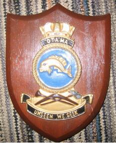 Plaque HMAS "OTAMA"
