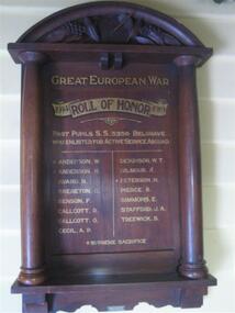 Honour Roll Belgrave State