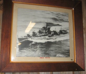 Photograph HMAS ANZAC