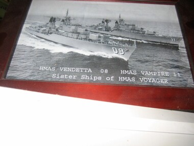 Photograph HMAS Vampire & Vendetta