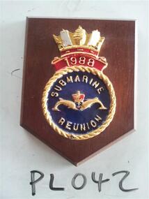 Plaque 1988 Sub. Reunion
