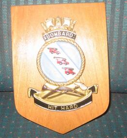 Plaque HMAS Bombard
