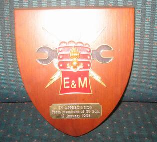 Plaque 39 Squadron E & M