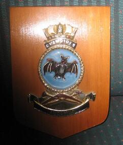 Plaque HMAS Vampire