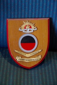 Plaque 2/31 Battalion AIF