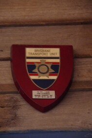 Plaque Brisbane Transport Unit