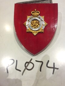 Plaque Royal Tasmania Regiment