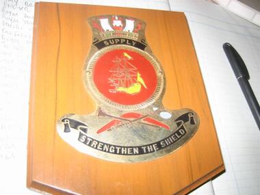 Plaque HMAS Supply