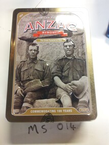 ANZAC biscuit Tin - WW1