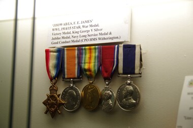 Medals - F.E. .James