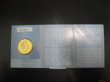 Coin - 50th Anniversary Korea War