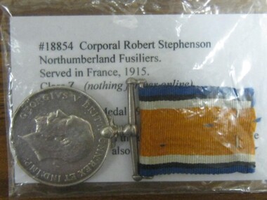Medal Robert Stephson