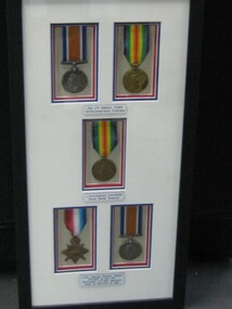Framed Medals