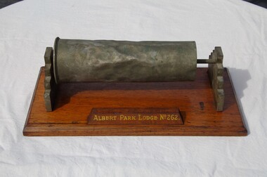 Shell Mounted on Wood
