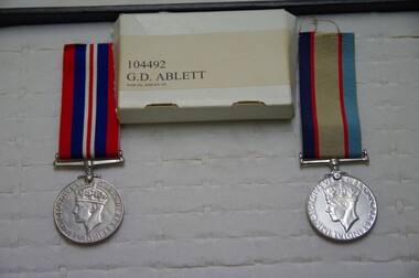 Medals - G.D. ABLETT