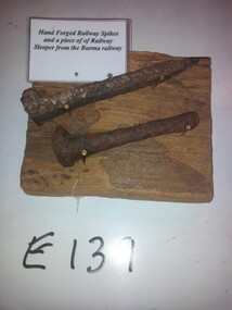 Railway Spikes, etc