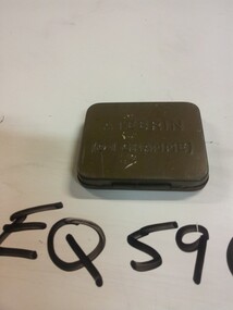 Tin  Atebrin Tablets