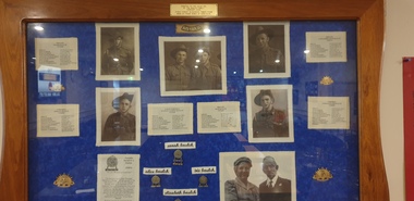 Decorative object - Baulch Brothers. Their Service - Our Heritage. Photo/Badge Collection, Baulch Family, 2008