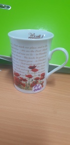 Domestic object - Ceramic Mug, Comemorative drinking mug