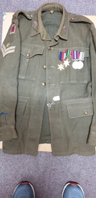 Uniform - Dress Jacket, Defence Department Australia, Corporal's Dress Jacket, 1940?