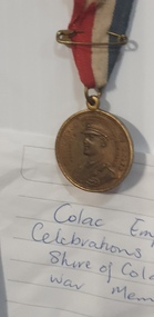 Medal - Empire Medal, Colac Shire Empire Medal 1920