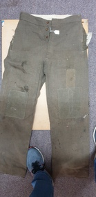 Uniform - Khaki Uniform Trousers, Forms part of the Baulch Collection