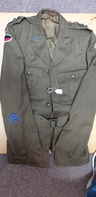 Uniform - Army Dress Jacket belonging to ??, Lt. Colonel Dress Jacket. Item forms part of the Gouge Collection