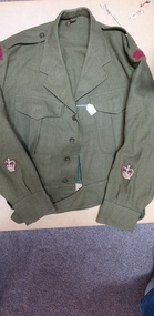 Uniform - Khaki Battle Jacket, Australian Army Ordinance Corp, Warrant Officer 2