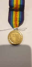 Medal - WW1 Medal, 1914 - 1920 Victory Medal Pte W. J. Baird (Service No: 5994), 192?