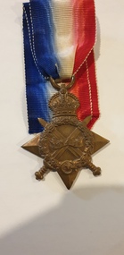 Medal (Item) - 1914 -15 Star awarded to:- Cornwell: Reginald  Lance, 1914 - 15 Star