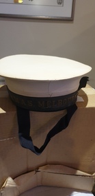 Uniform - Naval Cap, Naval cap belonging to Mr George Turner