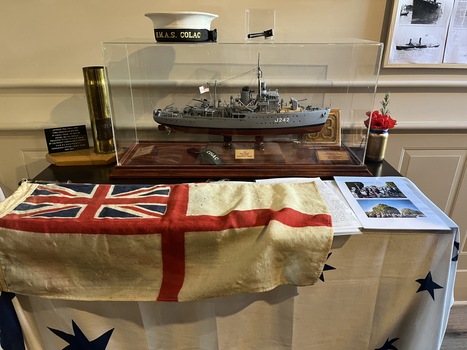 Bathurst Class Corvette Model - HMAS Colac. 