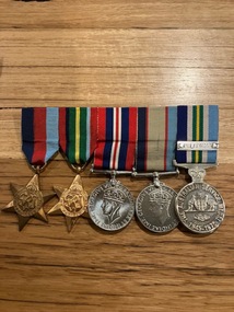 Medal - G E CONNOR, WW2 SERVICE MEDALS