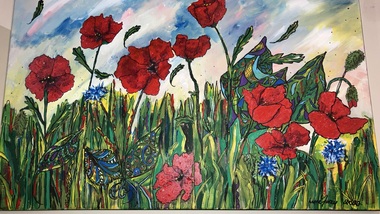 Painting - PAINTING BY LYNE  FACEY