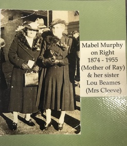 Print - Mabel Murphy and Lou Cleeve nee Beames
