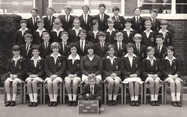 Photograph - Timboon High school1969 form 1 R