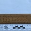 A wooden ruler used for navigational calculations [front views]
