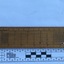 A wooden ruler used for navigational calculations [back  views]