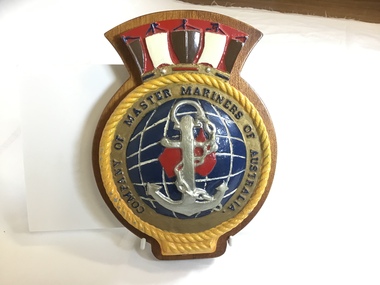 Front view of plaque