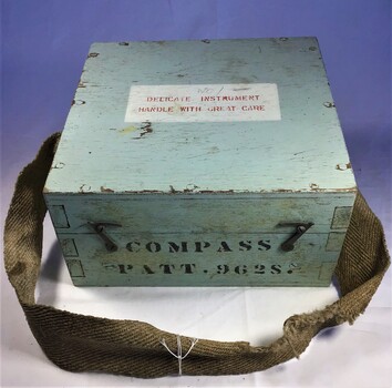 8cm compass in wooden box