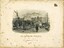 Etching style drawing of the "Steam Packet Wharf, Mack's Hotel, etc  Geelong