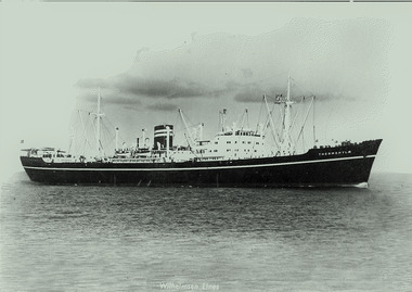 Photograph of the 'M/S Thermopylae' ship