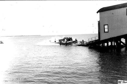 Black & white photos of the lifeboat Queenscliffe launching at the Queenscliffe Lifeboat shed.