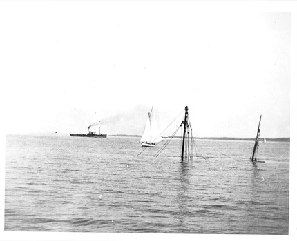 The ALVINA is the white boat at the rear of the Couta boat