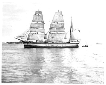 The brigantine TORONTO at the Heads of Port Phillip Victoria
