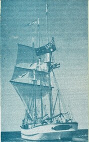 Photograph of the Alma Doepel under sail