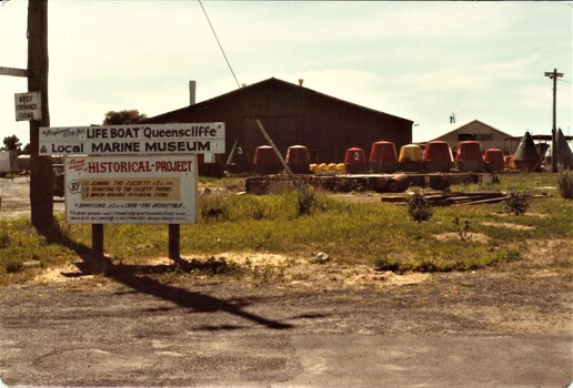 Colour photos of the original site selected for the Queenscliffe Maritime Museum