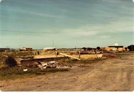 Colour photos of the original site selected for the Queenscliffe Maritime Museum