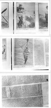 2 Rocket rescue article & photos from the Argus 3May1913