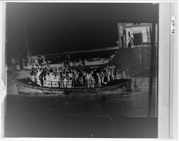 QUEENSCLIFFE lifeboat crew rescue of crew of ship TIME